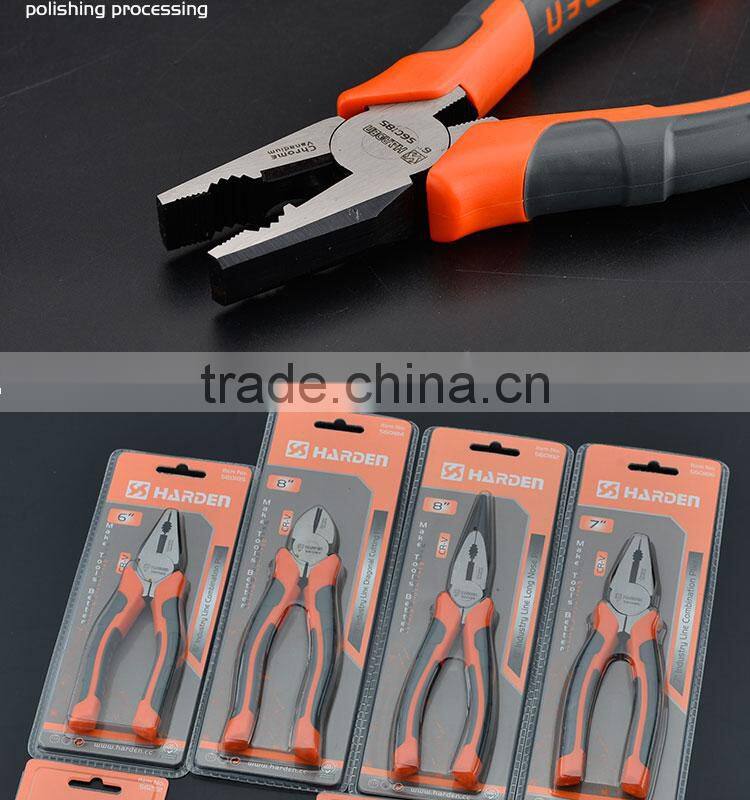 Industry line combination plier OEM ODM style handle combination tools