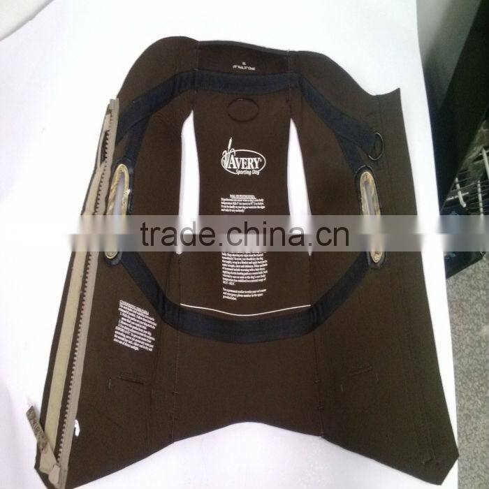 2013 Waterproof Neoprene Pet Clothes for Dogs/SBR dog vest
