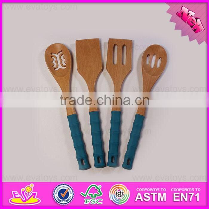 2016 new products wooden flatware set,household wooden flatware set,cheap wooden flatware set W02B014