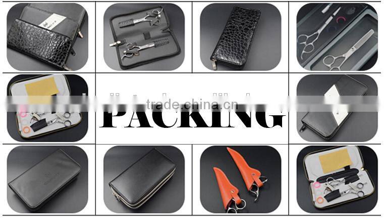 QJ-PT22 Durable high quality dog cutting scissors set