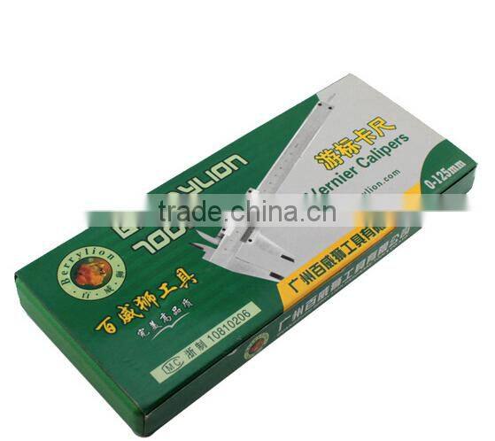 150mm SS steel good packing caliper, high quality mono-block vernier caliper