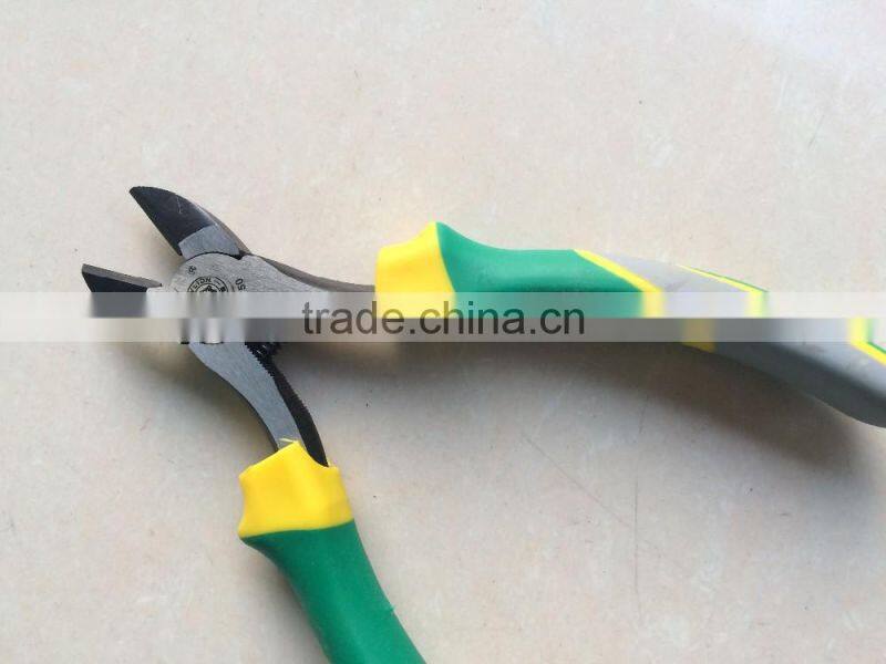 BERRYLION 6'' high leverage diagonal cutting pliers with black finished