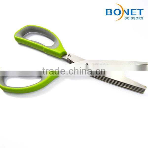 S97014 8-3/4" professional Herb Scissor 5 blade