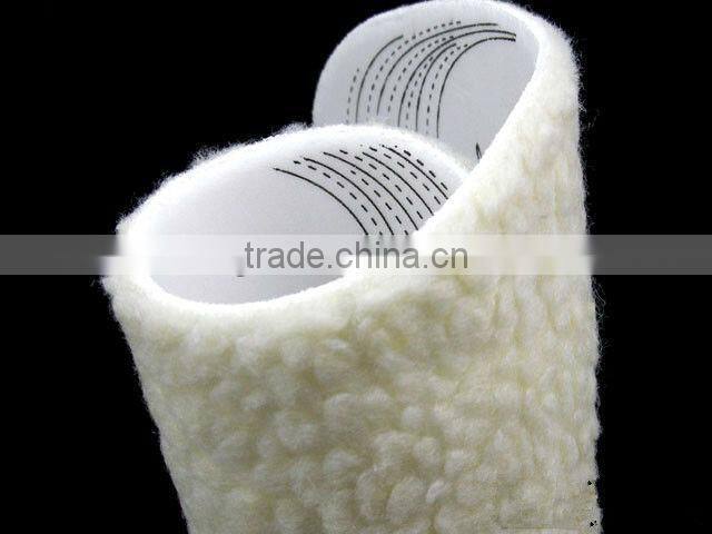 sheep wool insole / berber Fleece