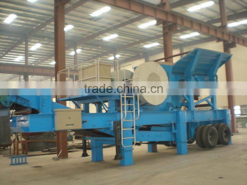 2016 Good Pricing Low Bed Trailer Mounted Crusher Plant for Quarry