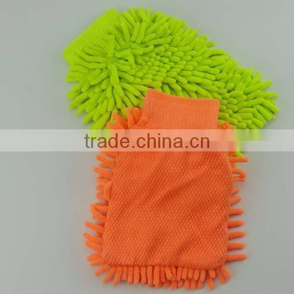 2013 hot sell microfiber wash mitt car/Mitt Microfiber Car Wash Washing Cleaning Glove