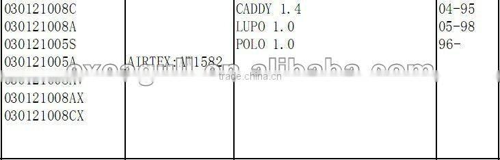 high quality VOKSWAGEN auto water pump 030121008C