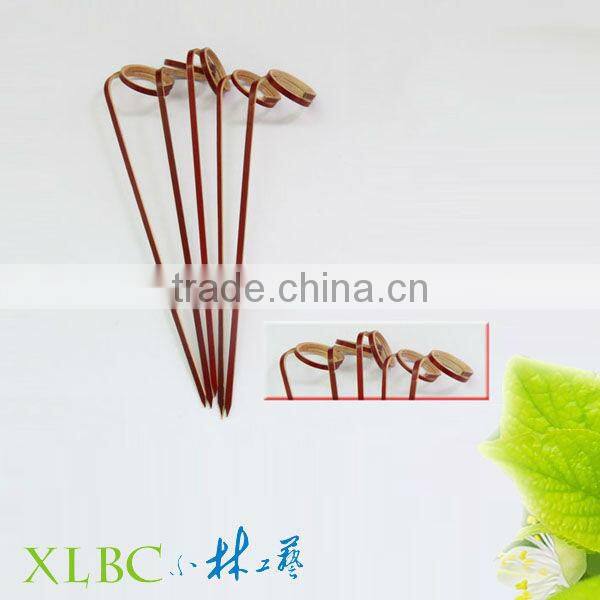 Colored Bamboo Knotted skewer