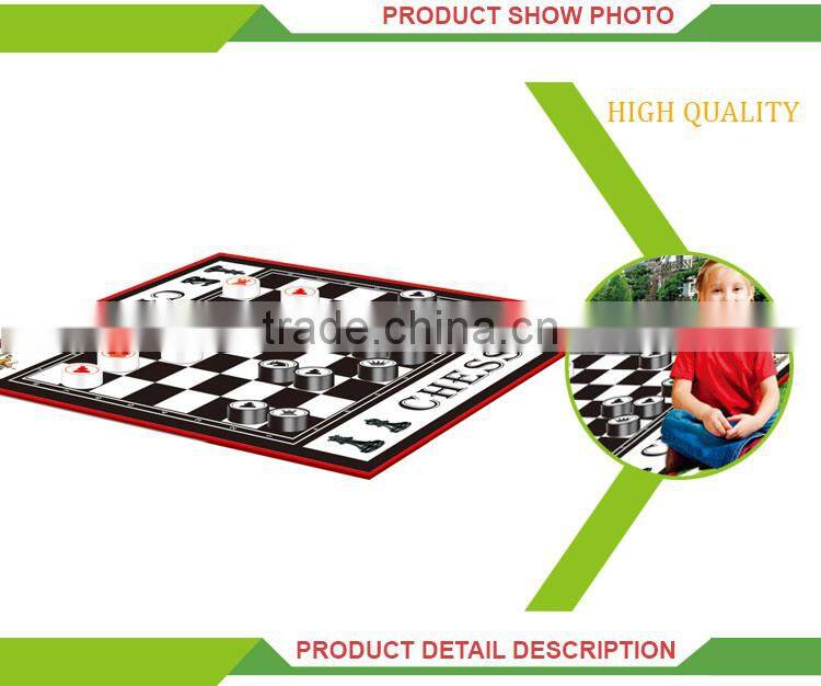 Intelligence toys children chess game play mat for adult