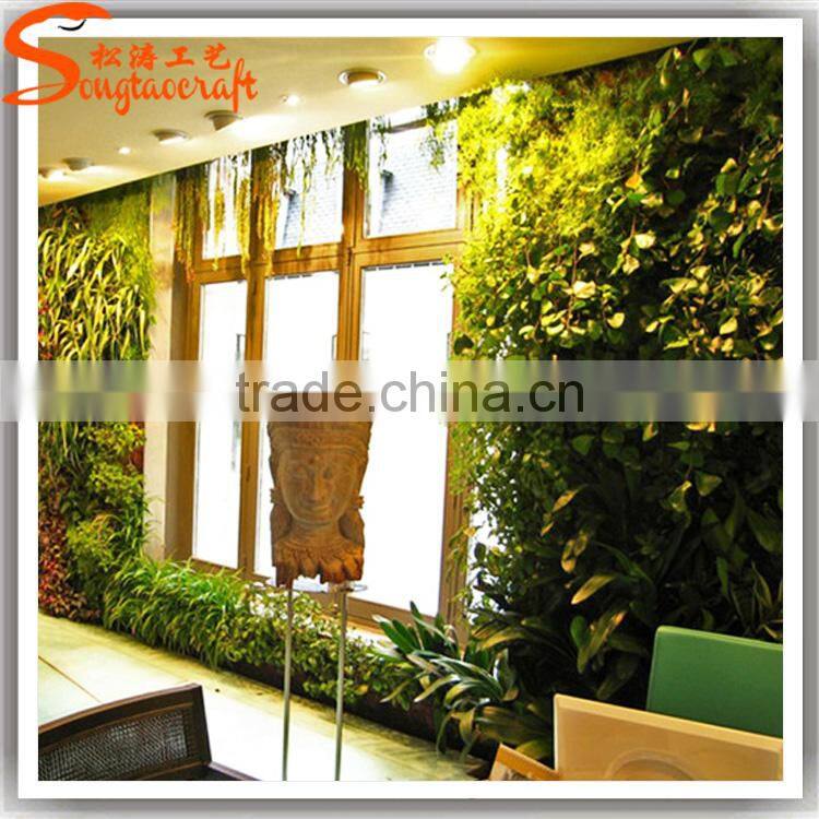 Hot selling latest plant artificial walls new design customized plant artificial wall