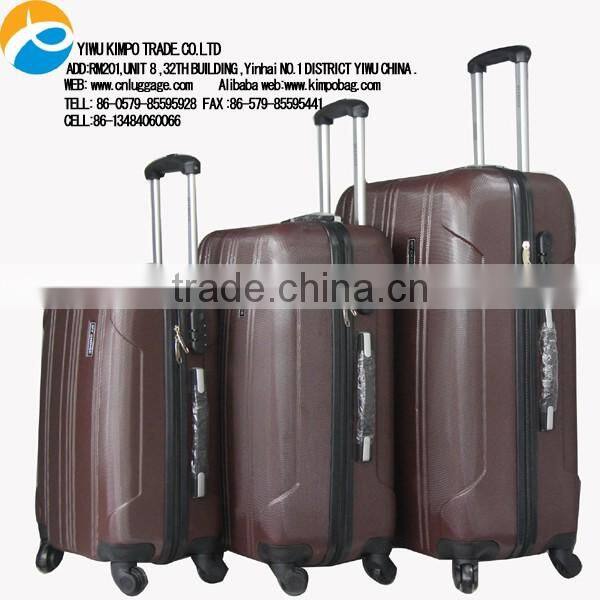 Latest abs luggage trolley case