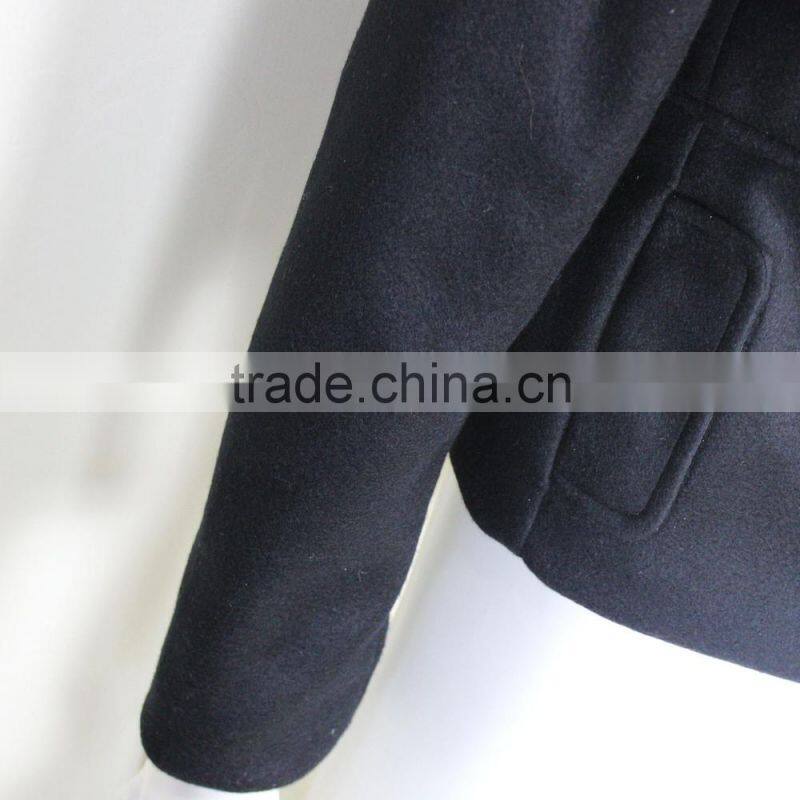 Cheap Plus Size Women Clothing BLACK Bomber Jackets Woman And Short Coats Woman