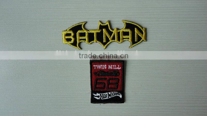 china embroidery sport shoulder patches