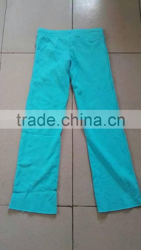 Branded garment lots women's comfortable casual high quality sports pants stocklot
