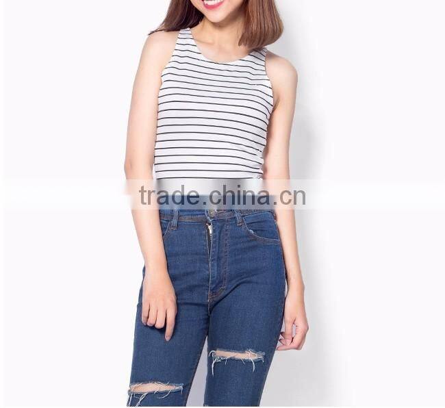Women's Fashion crop top t-shirt , women's tank top