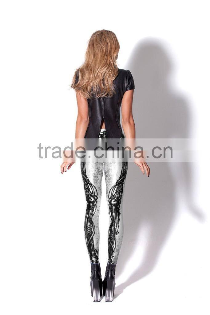 Sexy Legging Skeleton Skull Bone Leggins 3d Digital Leggins Printed Women Leggings Woman Pants