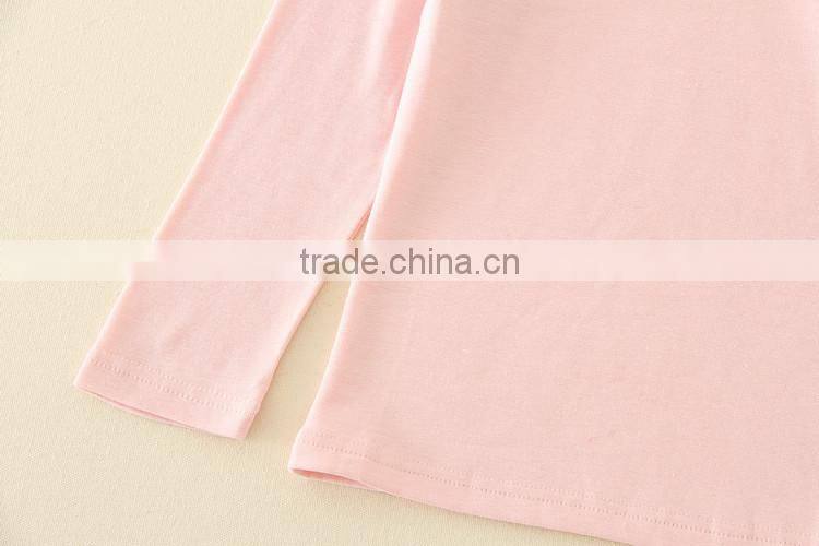 one piece child girls undershirts girls pink undershirts underwear wholesale 2016 autumn for baby girls