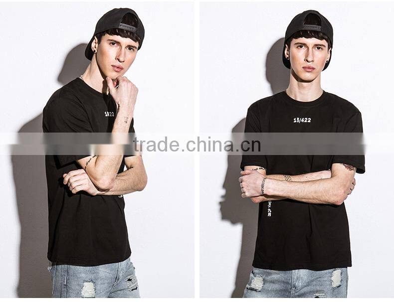 2017 summer fashion latest t shirts for boys dry fit t shirt with printing