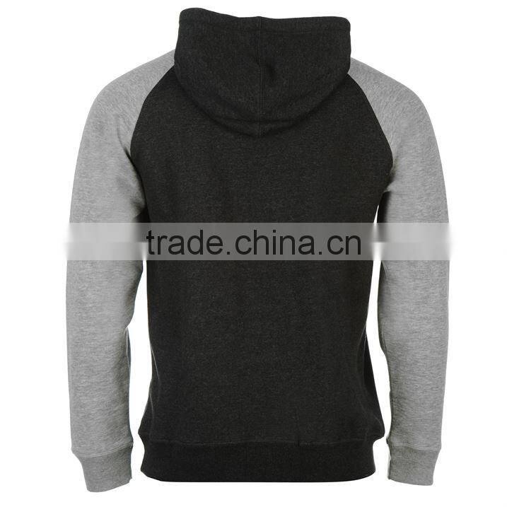 Long Sleeve Two Color Hoodies Pullover Hoodie