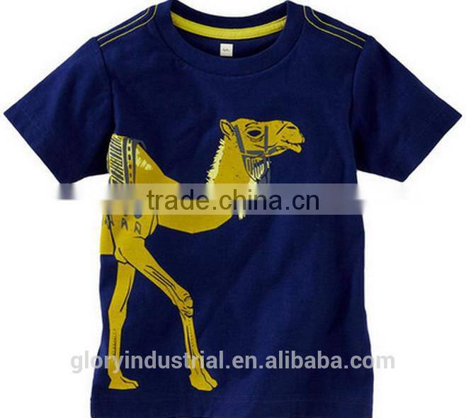 Printed with camel boys baby clothing design china