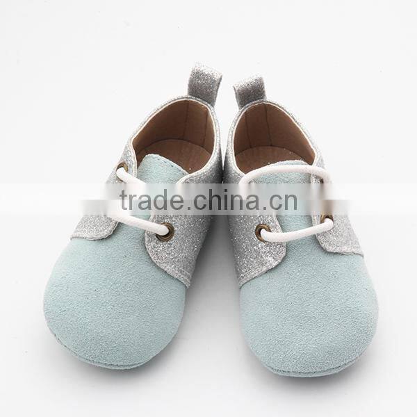 Color block accept paypal genuine leather Kid Sandal