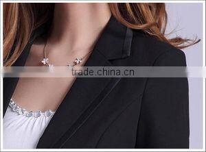 2014 latest uniform design/ladies office uniform