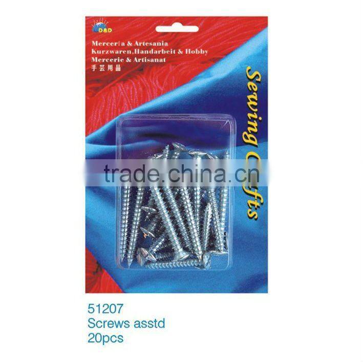 D&D high quality decorative stainless steel screws(51207)