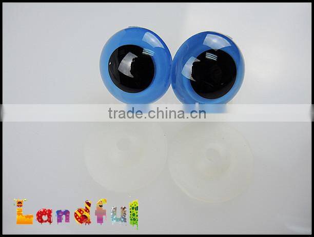 30mm Blue Plush Teddy Bear and Animal dolls Plastic Safety Eyes