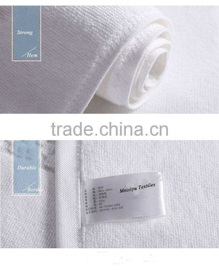 white hotel bath mat sets for bathroom,cotton bath mat towel