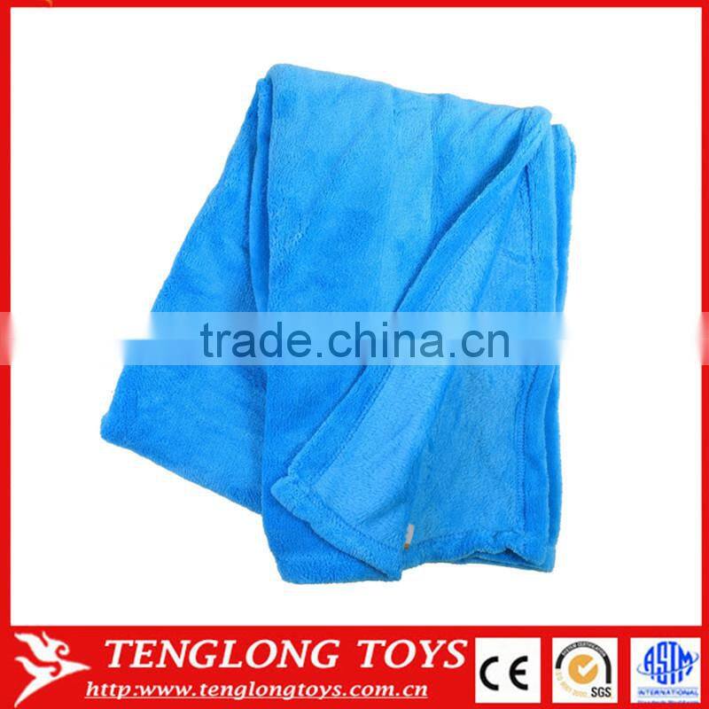 High quality stuffed polyester throw pillow set plush travel blankets