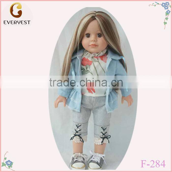 lovely baby doll vinyl 18 inch American girl real dolls for kids