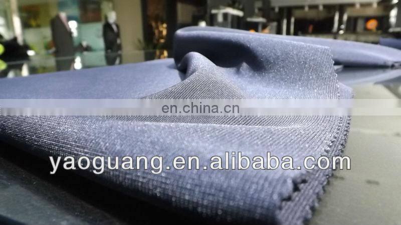 knit stripe Polyester spandex fabric