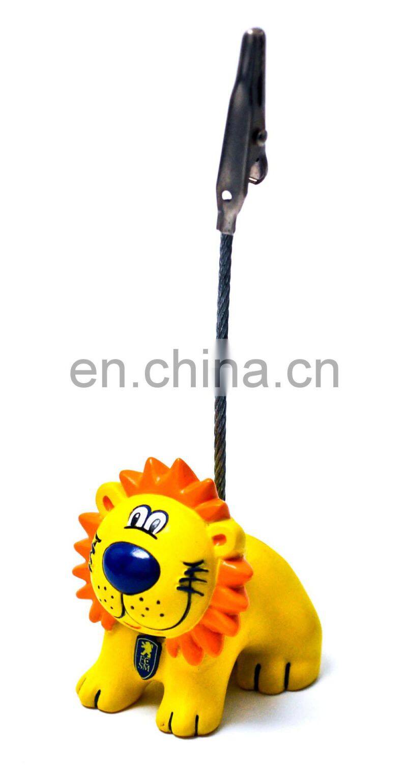 Resin memo clip holder