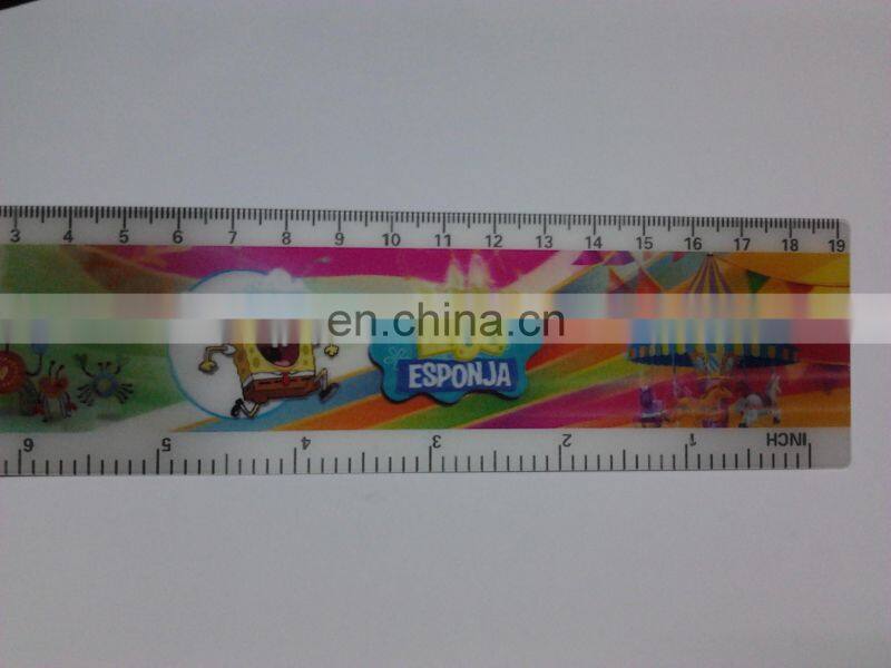 high quality lenticular effect UV printed medical ruler