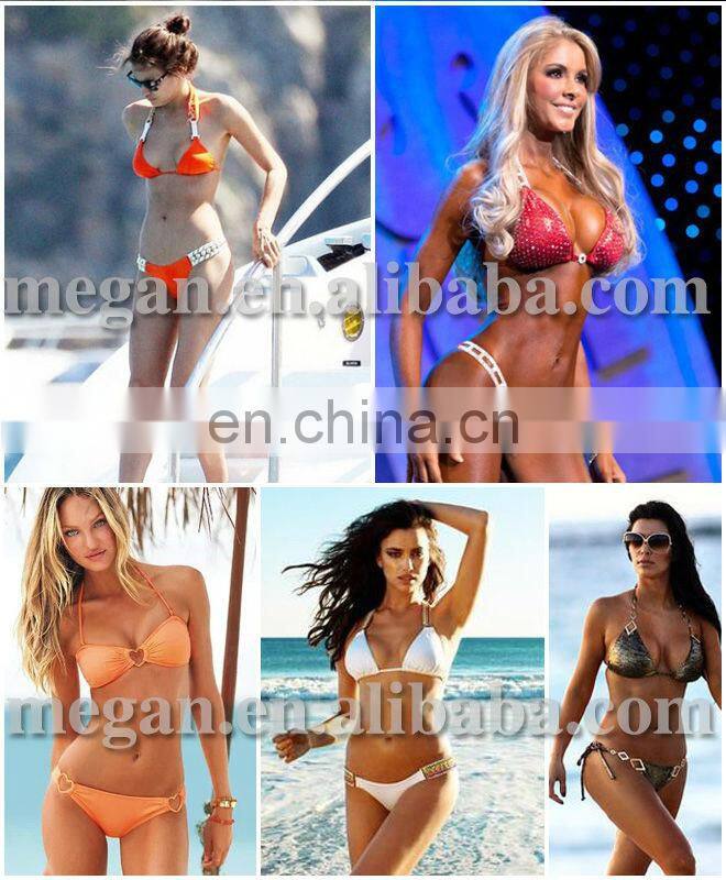 rhinestone chain connectors for Bikini / swimwear