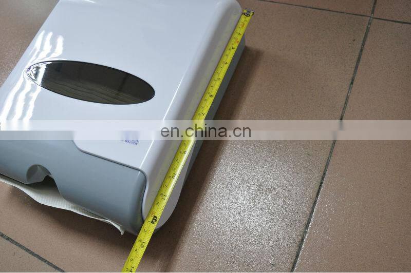 Wall mounted tissue dispenser,plastic facial z fold paper towel dispenser