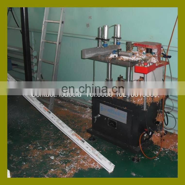 Better Aluminum doors windows manufacturing machine for mullion end milling