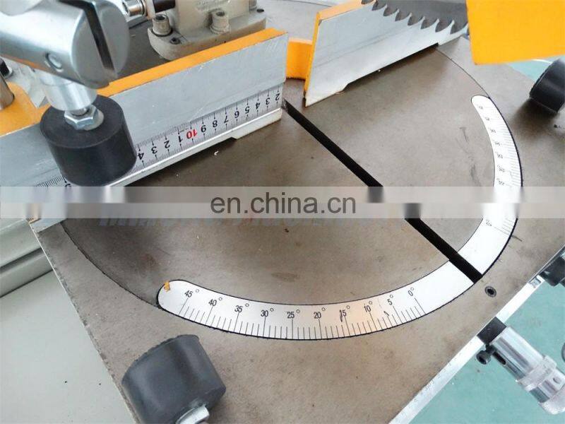 Double Head Mitre Cutting Saw for PVC and Aluminum Profile / Window Door Cutting Saw