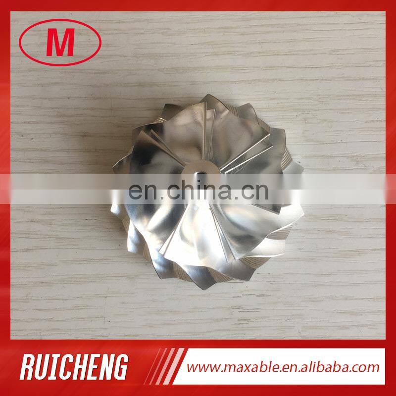 K04 49.62/61.98mm 7+7 blades high performance billet/milling/aluminum 2618 compressor wheel