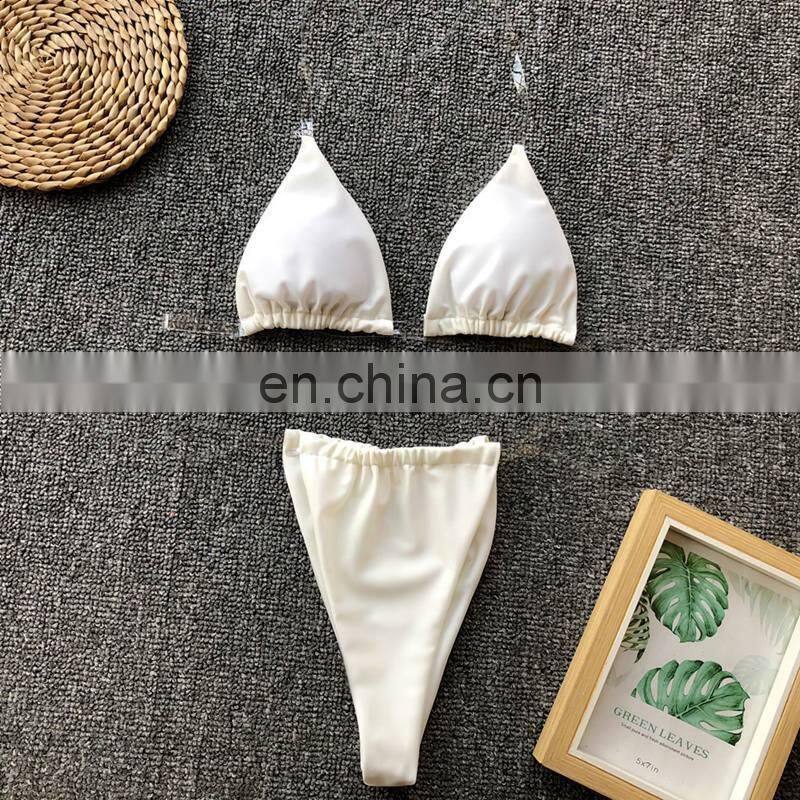 Peachtan Sexy Neon Bikini 2019 Swimwear Women Zebra Print Bathing Suit Mujer High Cut Swimsuit Female Push Up 2Pieces Suit