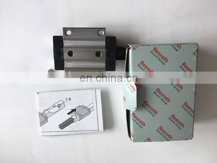 Original Rexroth R165111420 linear guide blocks R165111420 linear bearing