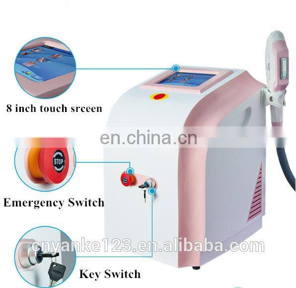 Newest Portable 360 magneto-optical permanent ipl hair removal laser machine