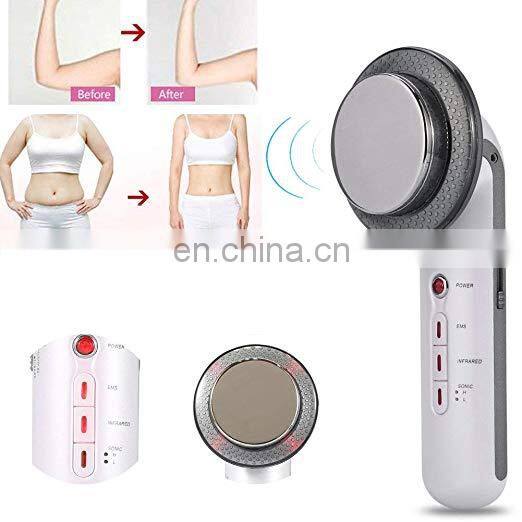 Portable  3-In-1 Ultrasonic Cavitation Fat Remover Body Massage Slimming Anti Cellulite Beauty Machine