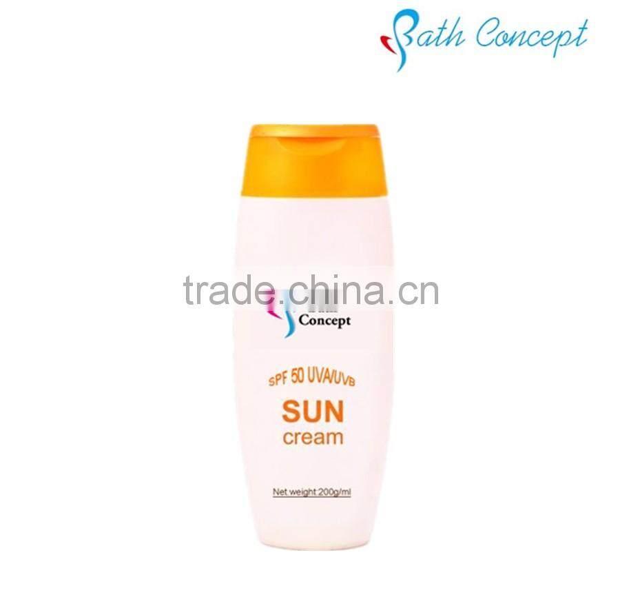 anti perspiration waterproof sunscreen lotion for wholesale