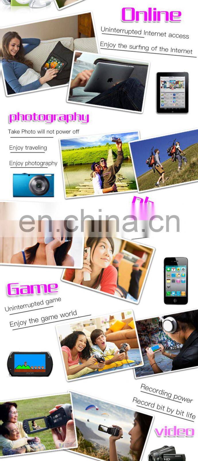 Mini Matel Round Shape 18650 Hot Sale Powerbank 2000mah