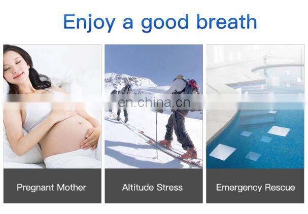 Factory Direct Hospital Home Reusable Blue portable Medical PVC 30L 42L Oxygen Bag