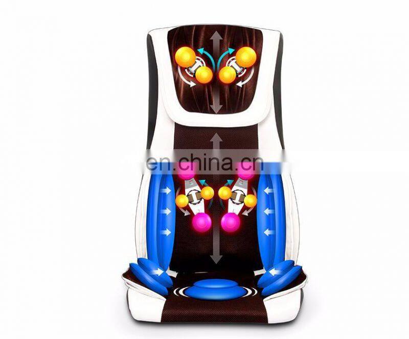 Electric heated vibration butt massage cushion for chair