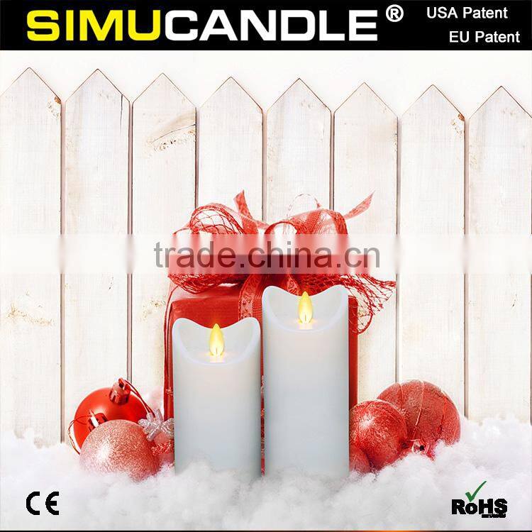 Taper LED Flicker candle with USA, EU patent