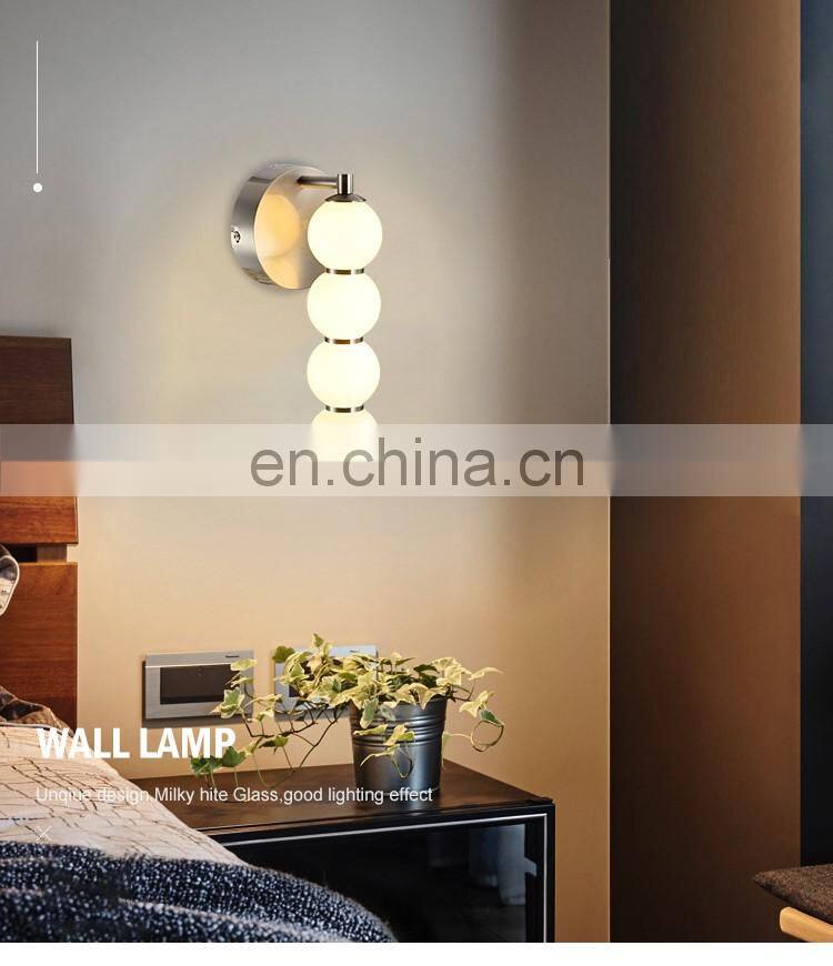 HUAYI Hot Selling Acrylic Simple Style Indoor Loft 10w Modern Decoration LED Wall Lamp