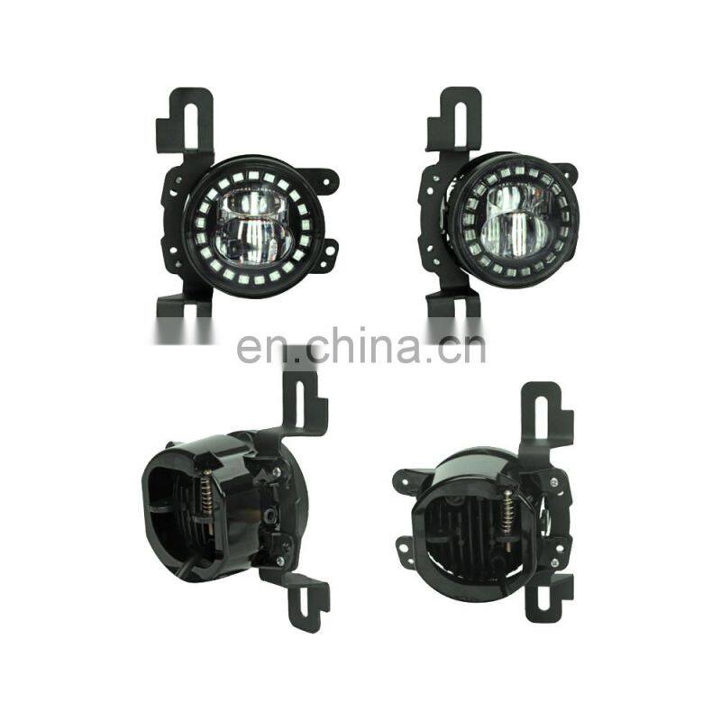 led fog light led light bar mounting bracket for jeep jk bumperJ361